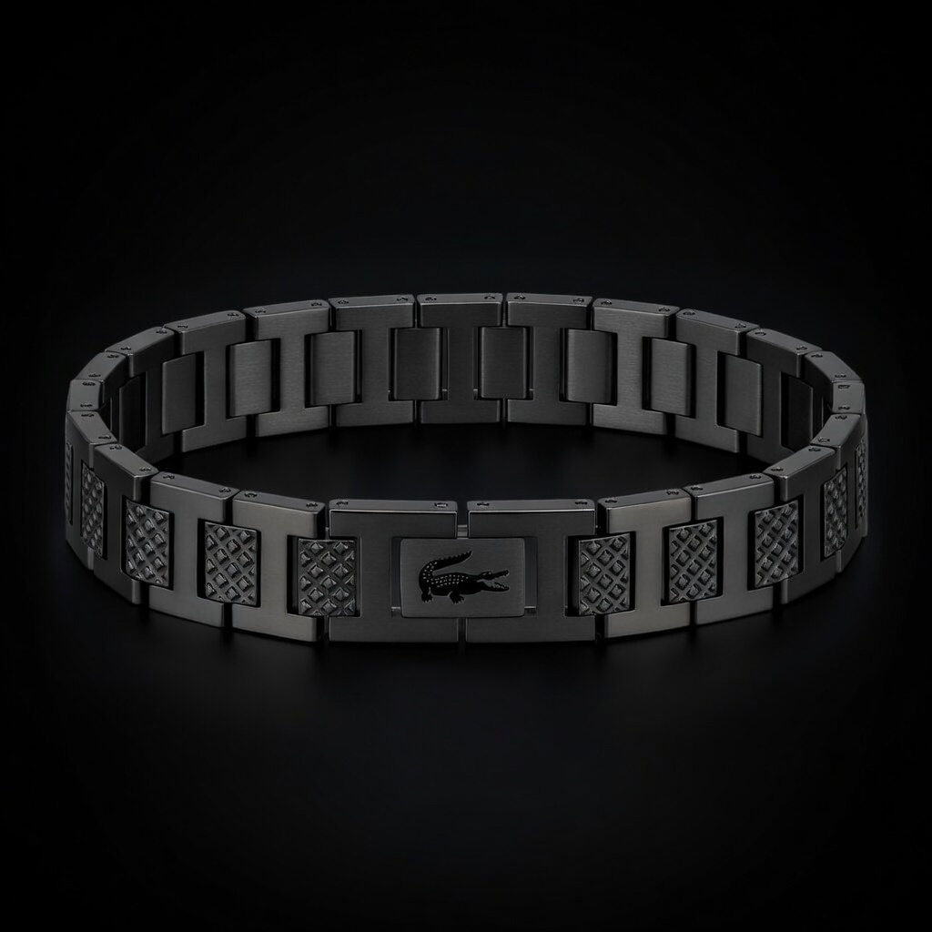 Bracelet Lacoste noir